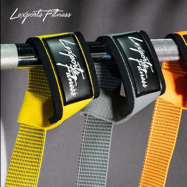 【LEXPORTS 勵動風潮】專業重訓健身  /  重磅高拉力帶－強力止滑(皮革拉力帶 拉力帶 高拉帶 健身 重訓)