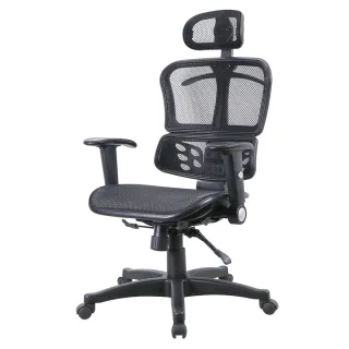 【好室家居】黑騎士科技全網人體工學電腦椅(MIT電競椅/辦公椅)