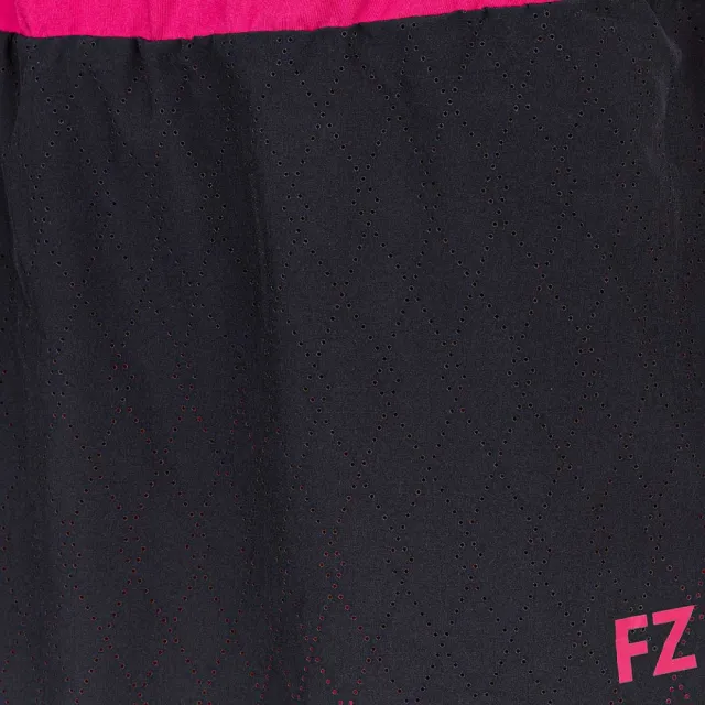 【FZ FORZA】Lasmie W 2 in 1 Skirt 透氣運動短裙(FZ213676 黑/波斯紅)