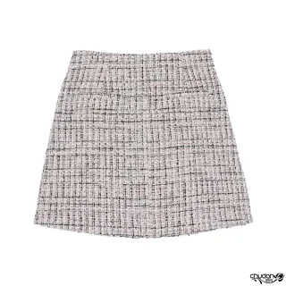【Chudan 初丹】粉紅小香風百褶裙