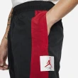 【NIKE 耐吉】Nike As M J Flt Suit Pant    男 長褲 梭織 運動 休閒 抽繩褲腳 黑紅(CV3175-010)