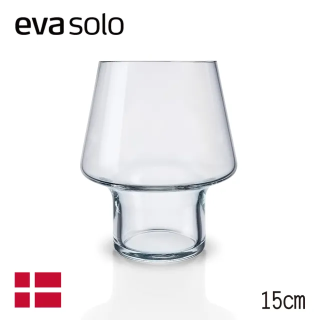 【IUSE】丹麥 Eva Solo 玻璃花瓶-15cm(花瓶/玻璃/花器)