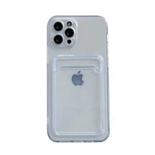 【嚴選】iPhone 13 Pro 6.1吋 極透明一體成型TPU可插卡軟殼保護套
