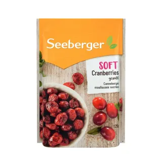 【SEEBERGER 喜德堡】喜德堡天然軟蔓越莓125g