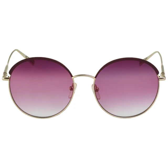 【LONGCHAMP】太陽眼鏡(紫配金色)
