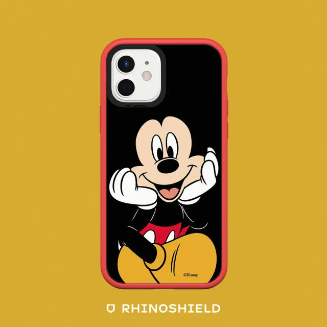 【RHINOSHIELD 犀牛盾】iPhone 13 mini/13 Pro/Max Mod NX邊框背蓋手機殼/米奇系列-米奇看著你(迪士尼)