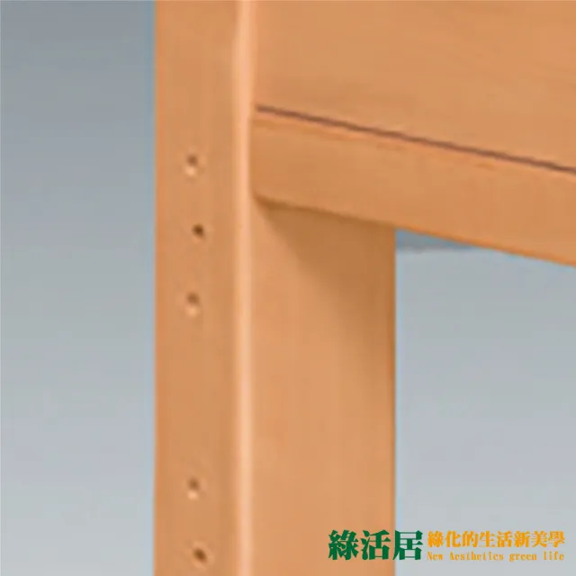 【綠活居】米卡歐  歐風5尺雙人實木床台(不含床墊)