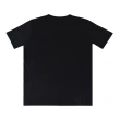 Maison Kitsune狐狸LOGO胸口狐狸頭布章設計純棉男士寬鬆短袖T恤(黑)
