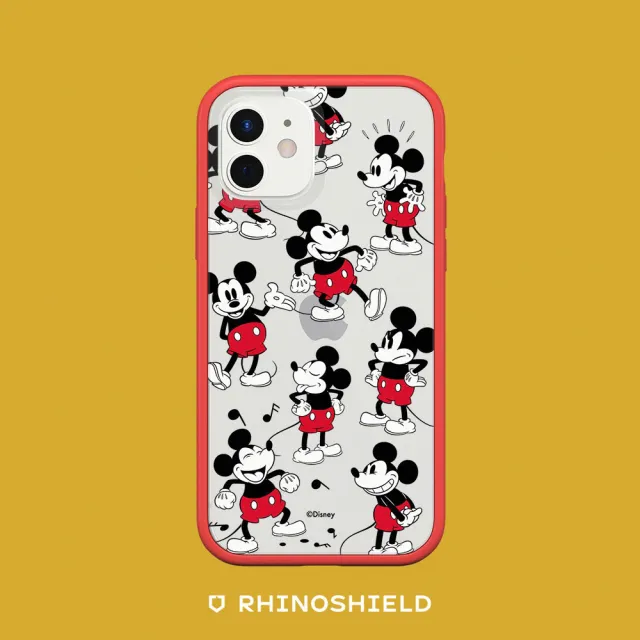 【RHINOSHIELD 犀牛盾】iPhone 11/11 Pro/Max Mod NX邊框背蓋手機殼/米奇系列-米奇的常態(迪士尼)