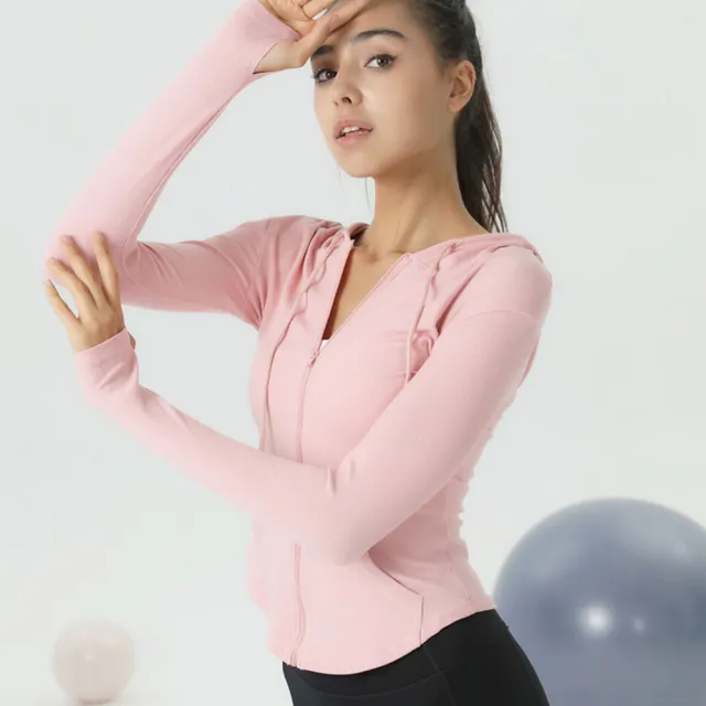 【Amhome】烏美希女修身速乾瑜伽服運動上衣#111409現貨+預購(4色)