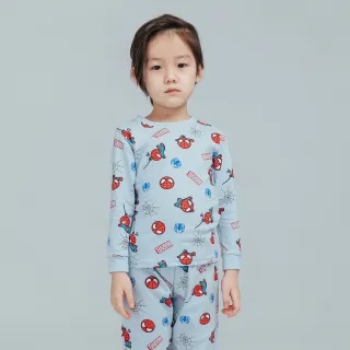 【ONEDER 旺達】蜘蛛人系列長袖家居套裝.睡衣-01(100%棉質、獨家授權)