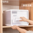 【isona】6.8L 磨砂霧面折疊衣物收納袋 31x19x12cm(置物箱 衣物收納 書籍收納 整理箱 棉被收納)