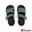 【RegettaCanoe】Re:getA  Regetta5E寬楦 雙重縫線時尚涼鞋RP-100(LBL-淡藍色)