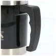 【大西賢製販】不鏽鋼保溫杯 400ml SNOOPY史努比 咖啡時光 黑(餐具雜貨)(保溫瓶)