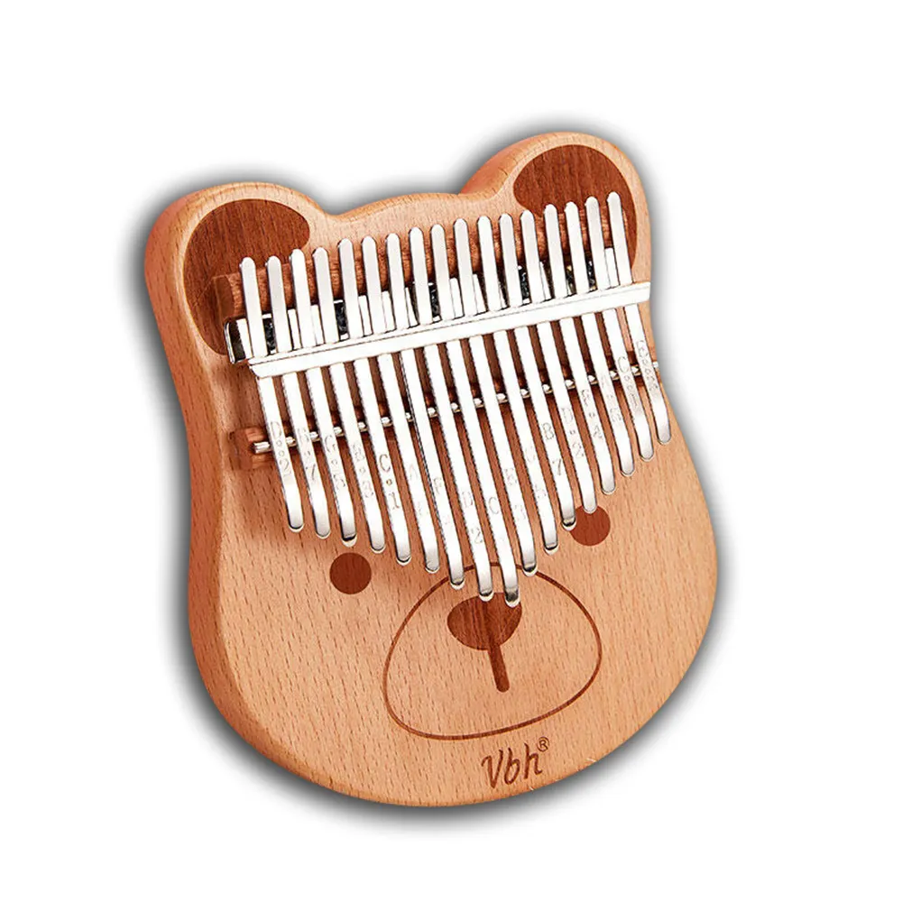 【DORA SHOP】17音 兒童拇指琴 卡林巴琴 kalimba 手指鋼琴 全單板實木(附收納琴袋 交換禮物)