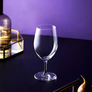 【LUCARIS】無鉛水晶高腳水杯 365cc 6入組 曼谷系列(玻璃杯)