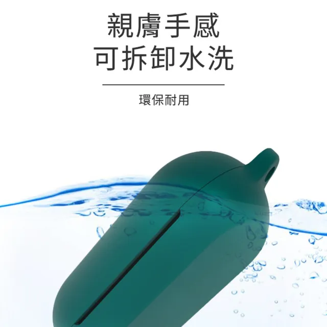 【Timo】SONY WF-C500 藍牙耳機專用矽膠保護套(附掛勾)