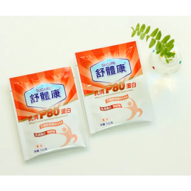 【惠健】舒體康乳清P80蛋白食品隨身包(新包裝 各大醫院指定使用 含精胺酸、麩醯胺酸)