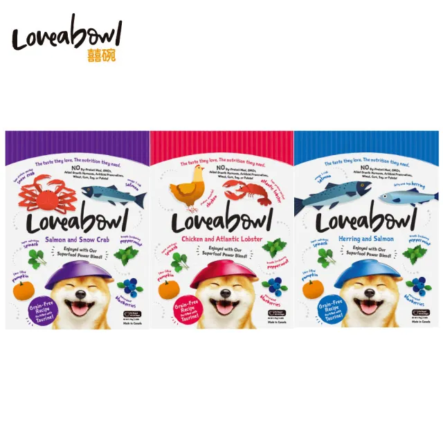 【Loveabowl 囍碗】無穀天然糧-全齡犬 1.4kg/3.08lb(狗糧、狗飼料、狗乾糧)