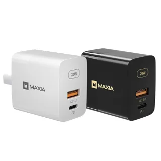 【MAXIA】20W USB 1A1C急速快充器(MPC-B20W 果粉必備)