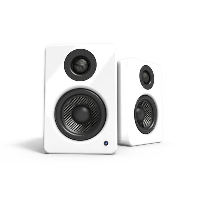 【Kanto】YU2 立體聲書架喇叭(白色款)