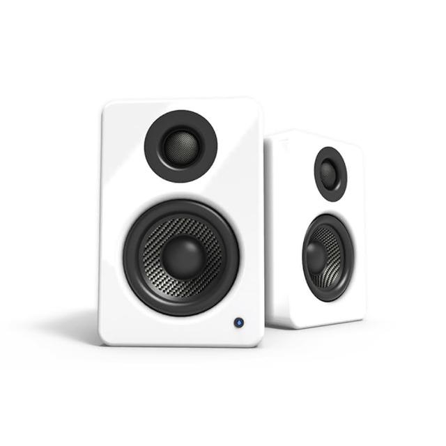 【Kanto】YU2 立體聲書架喇叭(白色款)