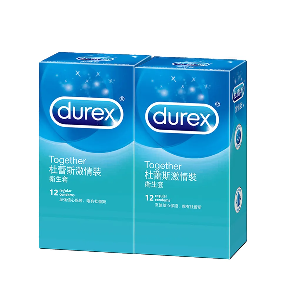【Durex杜蕾斯】激情裝保險套12入*2盒(共24入)