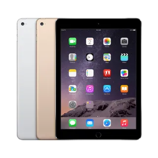 【Apple 蘋果】A級福利品 iPad Air2 9.7吋/LTE/32G(贈送平板保護套+玻璃保護貼+原廠充電器 A1567)