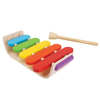【Plantoys】木作兒童樂器 彩虹橢圓木琴(木質木頭玩具)