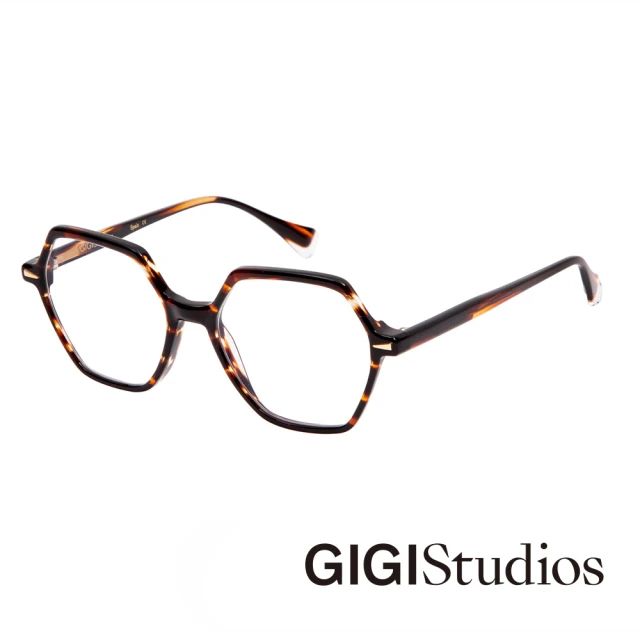 GIGI Studios 雙線頂樑設計太陽眼鏡(霧金 - P