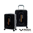 【V-ROOX STUDIO】歡慶618 20吋 21吋 潮酷個性 硬殼拉鏈行李箱(滑順好推 國內旅行推薦)