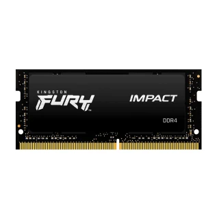 【Kingston 金士頓】FURY Impact 爆擊者 DDR4-3200 16GB 筆記型超頻記憶體(KF432S20IB/16)