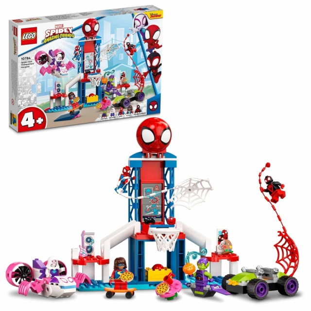 【LEGO 樂高】Spidey 10784 Spider-Man Webquarters Hangout(蜘蛛人 漫威超級英雄)