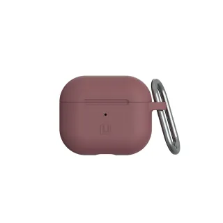 【UAG】(U) AirPods 3 耐衝擊防塵矽膠保護殼-紫紅