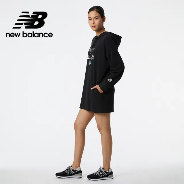 【NEW BALANCE】NB 連帽裙_女裝_黑色_WD21501BK