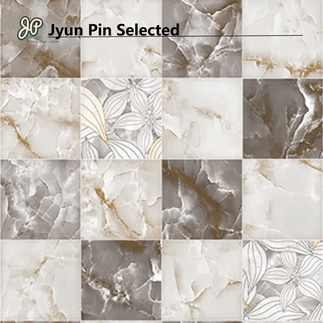 【Jyun Pin 駿品裝修】嚴選壁紙幾何圖形壁紙/6坪(連工帶料專業安裝幾何圖形壁紙)