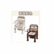 【海夫健康生活館】日本 附腳輪 舒適便座 便盆椅 MS型 咖啡色(HEFR-39)