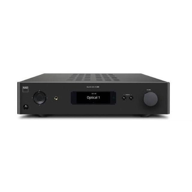 英國 NAD 品牌 C658 型號 BluOS 串流 DAC/前級擴大機，黑色外觀，立體聲輸出，尺寸 435W x 100H x 405D mm，重 10.1 kg。支援 Bluetooth 藍芽功能，國際電壓 100-240V 電源供應，BSMI 認證 R35819，1 年保固，中國製造。高解析音訊串流，完美適合 HiFi 音響愛好者，提升音樂體驗。