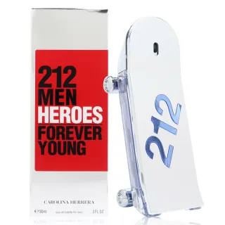 【Carolina Herrera】212 滑板男士淡香水 EDT 90ml  效期至2026.08(即期優惠 平行輸入)