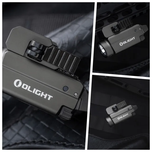 【Olight】Baldr S 綠雷射 戰術槍燈(800流明 130米 強光戰術軌道燈 綠激光 1913/GLOCK 磁吸充電 生存遊戲)