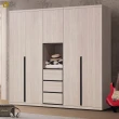 【WAKUHOME 瓦酷家具】Will明亮輕工業風6.8尺組合衣櫃 A011-V06+07+08