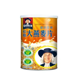 【QUAKER桂格】即沖即食大燕麥片1100gx12罐