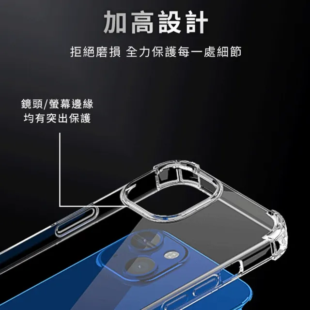【Timo】紅米Note10 透明防摔手機殼+螢幕保護貼二件組