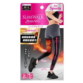 【SLIMWALK 官方直營】加強型 運動美腿壓力褲(內搭)