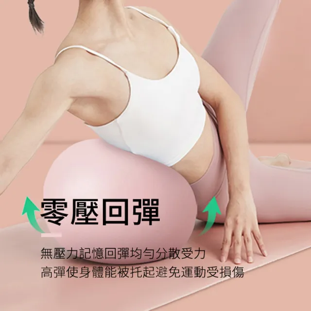 【ANTIAN】加厚防爆健身瑜伽球 普拉提小球 平衡塑型彈力球 孕婦產後恢復運動球(直徑25CM)