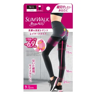 【SLIMWALK 官方直營】運動美腿壓力褲(內搭)