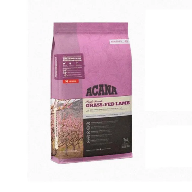 【ACANA】單一蛋白無穀配方11.4Kg美膚羊肉+蘋果(WDJ推薦/全齡犬/狗飼料)