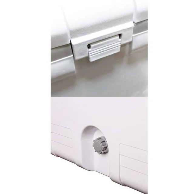 【SHINWA 伸和】日本製 HOLIDAY CBX-33L冰箱 #白色(#露營用品#戶外露營釣魚冰箱#保冷行動冰箱#烤肉冰桶)