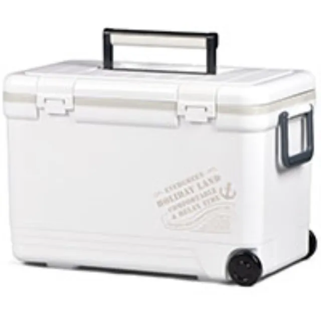 【SHINWA 伸和】日本製 HOLIDAY CBX-27L冰箱 #白色(#露營用品#戶外露營釣魚冰箱#保冷行動冰箱#烤肉冰桶)