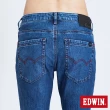 【EDWIN】男裝 加大碼-EJ9超彈低腰超窄管牛仔褲(石洗藍)